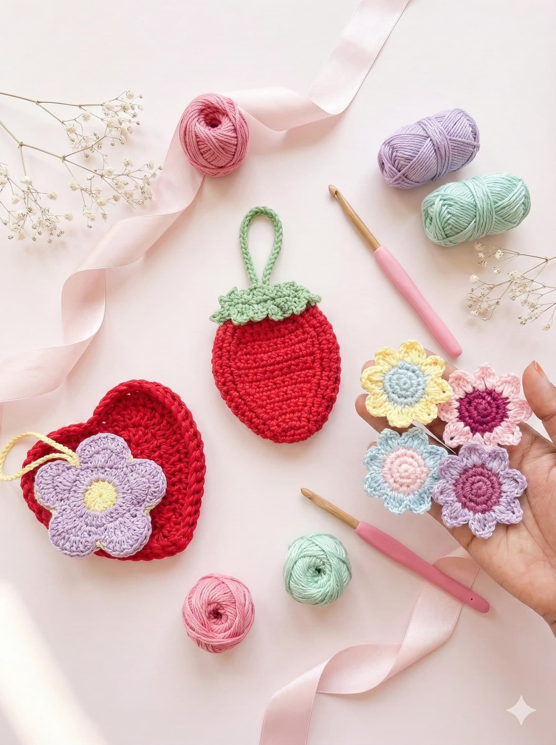 Handmade crochet items & knits